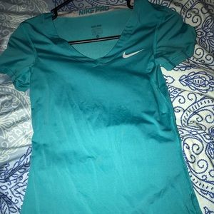 Nike Pro Compression V neck shirt.